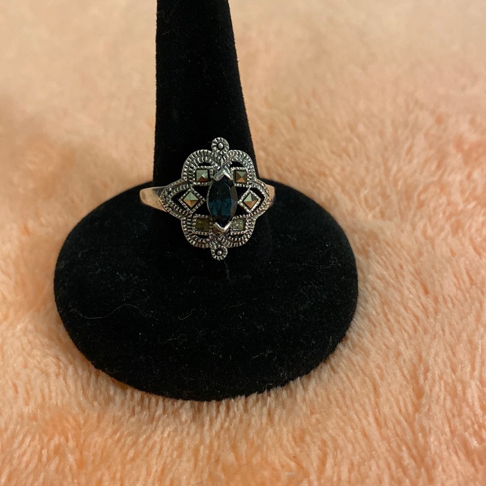 Sterling Silver Vintage Tanzanite Ring